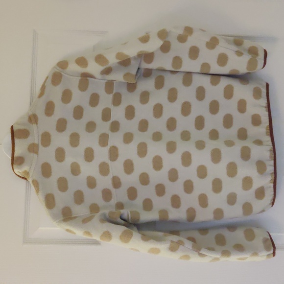 Patagonia women's Snap-T Synchilla fleece pullover sweater in polka dot, XS - Picture 9 of 9